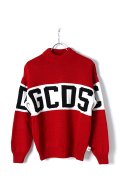 GCDS ジーシーディーエス LOGO SWEATER{-AHA}