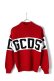 画像1: GCDS ジーシーディーエス LOGO SWEATER{-AHA} (1)