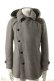 画像2: VADEL バデル cashmere melton vintage hooded pea coat{-AEA} (2)
