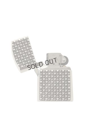 画像1: {SOLD}CHROME HEARTS クロムハーツ ピラミッドプラス ZIPPO ジッポーライター{-AHS}