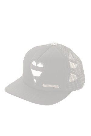 画像1:   CHROME HEARTS クロムハーツ ストライプハート トラッカーキャップ {-AHS}  :CH-1801-10-F 