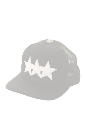 画像1:   CHROME HEARTS クロムハーツ 3スターパッチ トラッカーキャップ {-AHS}  :CH-1801-11-F 