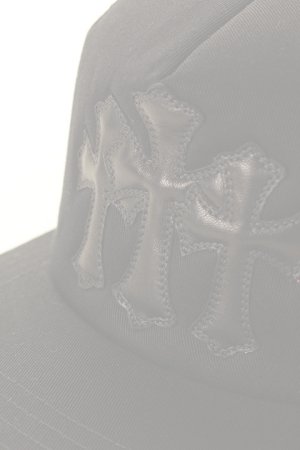 画像5:   CHROME HEARTS クロムハーツ 3セメタリークロスパッチ トラッカーキャップ{-AHS}