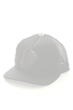 画像1:   CHROME HEARTS×The Rolling Stones クロムハーツ×ローリング・ストーンズ LIP&TONGUE（リップ＆タン） CAP {CH-1804-01-BLKBLK-AHS}  :CH-1804-01-BLK-F 