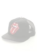  {SOLD} CHROME HEARTS×The Rolling Stones クロムハーツ×ローリング・ストーンズ LIP&TONGUE（リップ＆タン） CAP {CH-1804-01-BLKRED-AHS}  :CH-1804-01-RED-F 