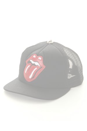 画像1:   CHROME HEARTS×The Rolling Stones クロムハーツ×ローリング・ストーンズ LIP&TONGUE（リップ＆タン） CAP{CH-1804-01-BLKRED-AHS}