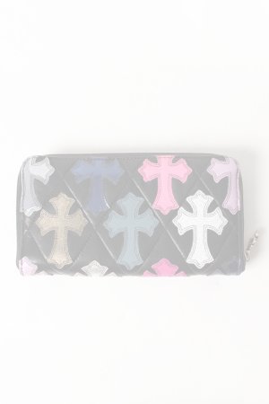 画像2:   CHROME HEARTS クロムハーツ キルティング セメタリークロスパッチ ウォレット(A) {-AHA}  :CH-1901-01-F 