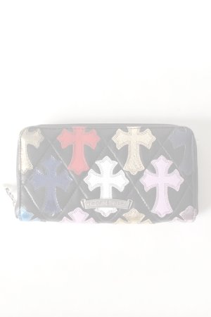 画像1:  {SOLD} CHROME HEARTS クロムハーツ キルティング セメタリークロスパッチ ウォレット(B) {-AHA}  :CH-1901-02-F 