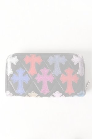 画像2:  {SOLD} CHROME HEARTS クロムハーツ キルティング セメタリークロスパッチ ウォレット(B) {-AHA}  :CH-1901-02-F 