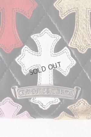 画像3: {SOLD}CHROME HEARTS クロムハーツ キルティング セメタリークロスパッチ ウォレット(B){-AHA}