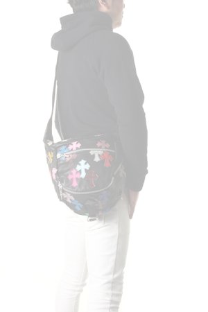 画像4:   CHROME HEARTS クロムハーツ キルティング セメタリークロスパッチ ボディバッグ {-AHA}  :CH-1901-03-F 