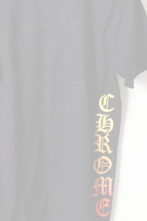 画像4:   CHROME HEARTS クロムハーツ Multi Script Tee {-AIS}  :CH-1903-B-BLK 