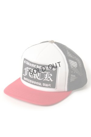 画像1: {SOLD}CHROME HEARTS クロムハーツ "FUCK"HOLLYWOOD,USA CAP{-AIA}