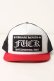 画像2: {SOLD}CHROME HEARTS クロムハーツ "FUCK"HOLLYWOOD,USA CAP{-AIA} (2)