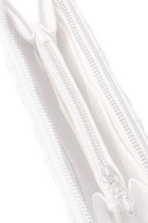 画像5:   CHROME HEARTS クロムハーツ クロスパッチセメタリーキルテッドレザーラウンドファスナーロングウォレット {CH-201602-03-WHT-AFS}  :CH-201602-03-W-F 