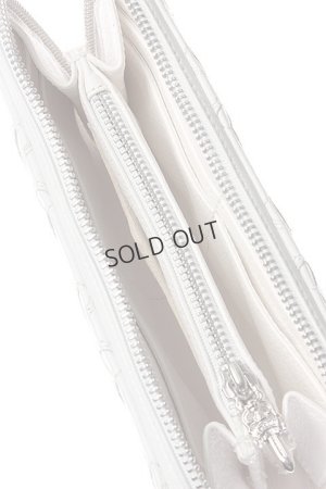 画像5: {SOLD}CHROME HEARTS クロムハーツ クロスパッチセメタリーキルテッドレザーラウンドファスナーロングウォレット{CH-201602-03-WHT-AFS}