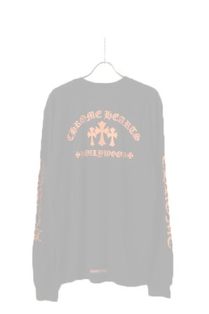 画像1:   CHROME HEARTS クロムハーツ ロングスリーブTシャツ {-BCS}  :CH-202306-01-BLK-XL 