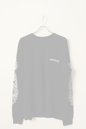 画像4:   CHROME HEARTS クロムハーツ ロングスリーブTシャツ {-BCS}  :CH-202306-03-BLK 