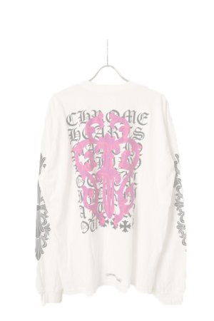 画像1:   CHROME HEARTS クロムハーツ ロングスリーブTシャツ{-BCS}