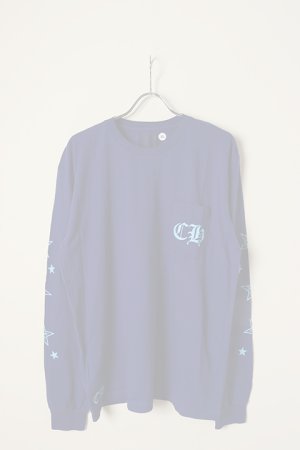 画像4:   CHROME HEARTS クロムハーツ ロングスリーブTシャツ {-BCS}  :CH-202306-04-BLU-XL 