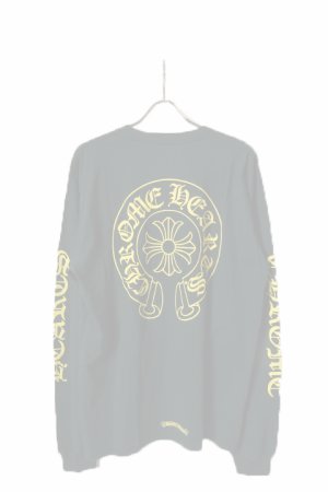 画像1:   CHROME HEARTS クロムハーツ ロングスリーブTシャツ {-BCS}  :CH-202306-06-DGRN-XL 