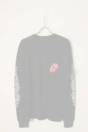 画像4:   CHROME HEARTS クロムハーツ ロングスリーブTシャツ {-BCS}  :CH-202306-07-BLK-XL 