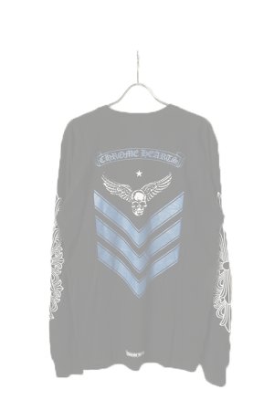 画像1:   CHROME HEARTS クロムハーツ ロングスリーブTシャツ{-BCS}
