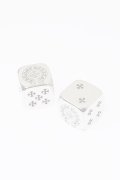   CHROME HEARTS クロムハーツ DICE シルバーサイコロ2個セット {-BAA}  :CH-2107-01-F 