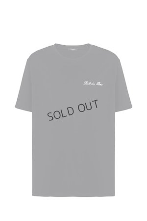 画像1: {SOLD}BALMAIN バルマン Balmain シグネチャー Tシャツ{-BDS}