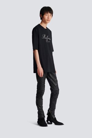 画像3: 【 30%OFF セール187,000円→130,900円】 BALMAIN バルマン Balmain シグネチャー エンブロイダリー Tシャツ{-BDS}