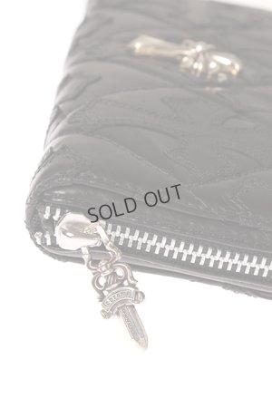 画像4: {SOLD}CHROME HEARTS クロムハーツ QUILTING CROSS(キルティングクロス) WALLET{CH-201706-02-BLK-AGS}