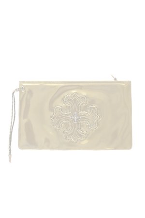 画像1:   CHROME HEARTS クロムハーツ CROSS(クロス) CLUTCH BAG {CH-201706-09-GLD-AGS}  :CH20170609-GLD-F 