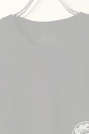 画像2:   CHROME HEARTS クロムハーツ クルーネックショートスリーブTシャツ {408129111BLK***762-BCA}  :CH202309-02-BLK 
