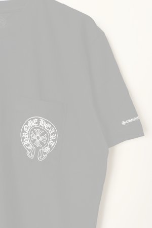 画像3:   CHROME HEARTS クロムハーツ クルーネックショートスリーブTシャツ {408129111BLK***762-BCA}  :CH202309-02-BLK 