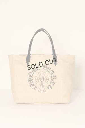 画像1: {SOLD}CHROME HEARTS クロムハーツ ラージビーチバッグ CHホースシュー{-BCA}