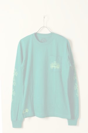 画像4:   CHROME HEARTS クロムハーツ セメタリークロス ロングスリーブTシャツ {-BCA}  :CH202312-01-GRN 