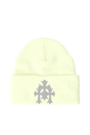 画像1:   CHROME HEARTS クロムハーツ ニットキャップ {304053702GNLXXX281-BDS}  :CH202402-03-LIME-F 