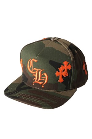 画像1: CHROME HEARTS クロムハーツ CAMO CAP{304177428E04SZ0312-BDS}