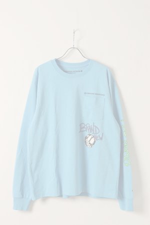 画像5:   CHROME HEARTS クロムハーツ ロングスリーブTシャツ {-BDS}  :CH202403-13-SAX-L 