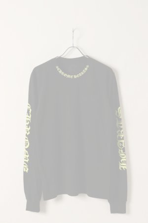 画像1:   CHROME HEARTS クロムハーツ ロングスリーブTシャツ {-BDS}  :CH202403-15-BLK-M 