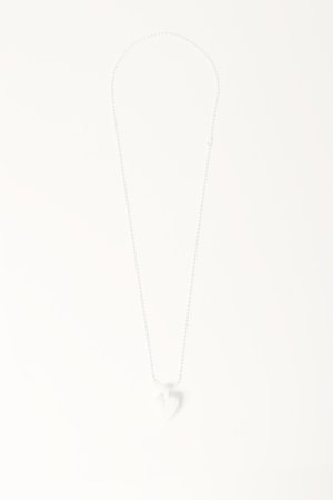 画像2:   CHROME HEARTS クロムハーツ ハートネックレス {-BDS}  :CH202403-19-WHT-F 