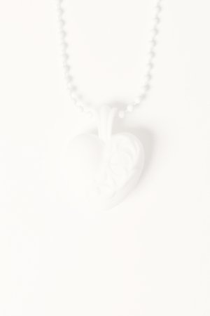画像3:   CHROME HEARTS クロムハーツ ハートネックレス {-BDS}  :CH202403-19-WHT-F 