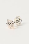 {SOLD}★海外買付 新品 インボイス付 CHROME HEARTS クロムハーツ CHプラスピラミッドスタッドピアス（片耳用）{-BDS}