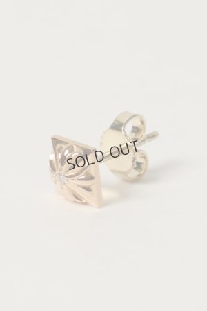 画像1: {SOLD}★海外買付 新品 インボイス付 CHROME HEARTS クロムハーツ CHプラスピラミッドスタッドピアス（片耳用）{-BDS}