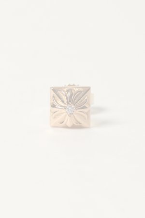 画像2:   CHROME HEARTS クロムハーツ CHプラスピラミッドスタッドピアス（片耳用） {-BDS}  :CH202406-13-F 