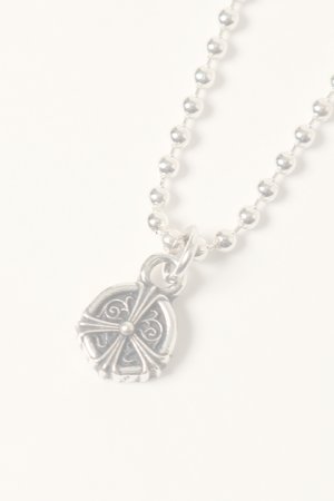 画像1:   CHROME HEARTS クロムハーツ ピースサインネックレス{-BDS}