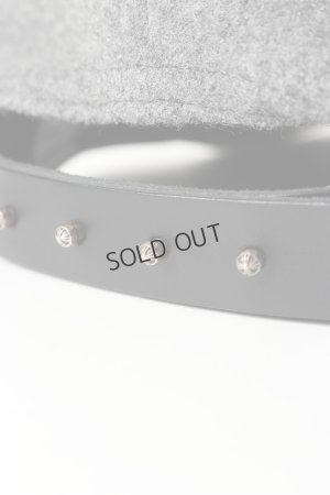 画像9: {SOLD}CHROME HEARTS クロムハーツ ウール キャップ CHレザーパッチ{-BDA}