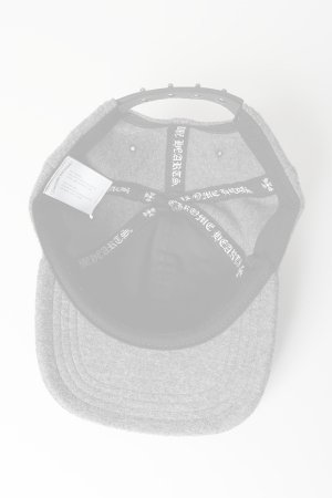 画像12:   CHROME HEARTS クロムハーツ ウール キャップ CHレザーパッチ {-BDA}  :CH202411-01-GRY-F 