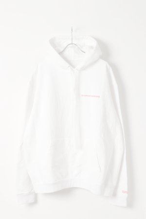 画像1:   CHROME HEARTS クロムハーツ ローリーリンスタークプルオーバーパーカー Laurie Lynn Stark Love You Photo Hoodie {408205573WHT***735-BES}  :CH202501-01-WHT-XL 