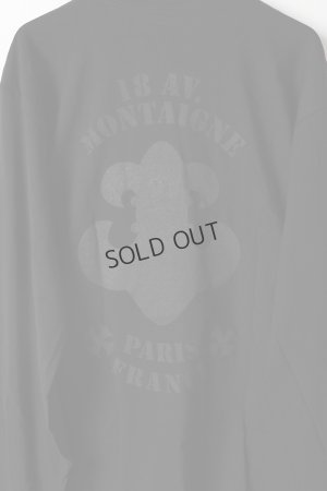 画像6: {SOLD}★海外買付 新品 インボイス付 CHROME HEARTS クロムハーツ 【パリ限定】BSフレアプリント長袖カットソー Paris 18 AV. Montaigne L/S Tee {408129112BLK***760-BES}